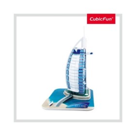 Cubic Fun - Puzzle 3D Burj Al Arab (Nivel Mediu 46 Piese) Cubic Fun - 1